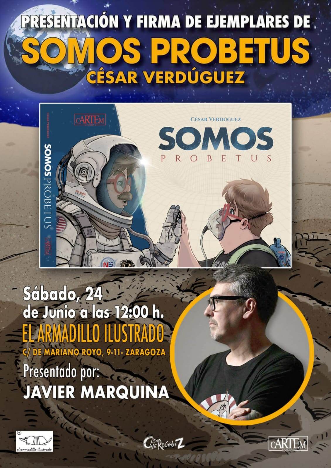  César Verduguez presenta ‘Somos Probetus’ 